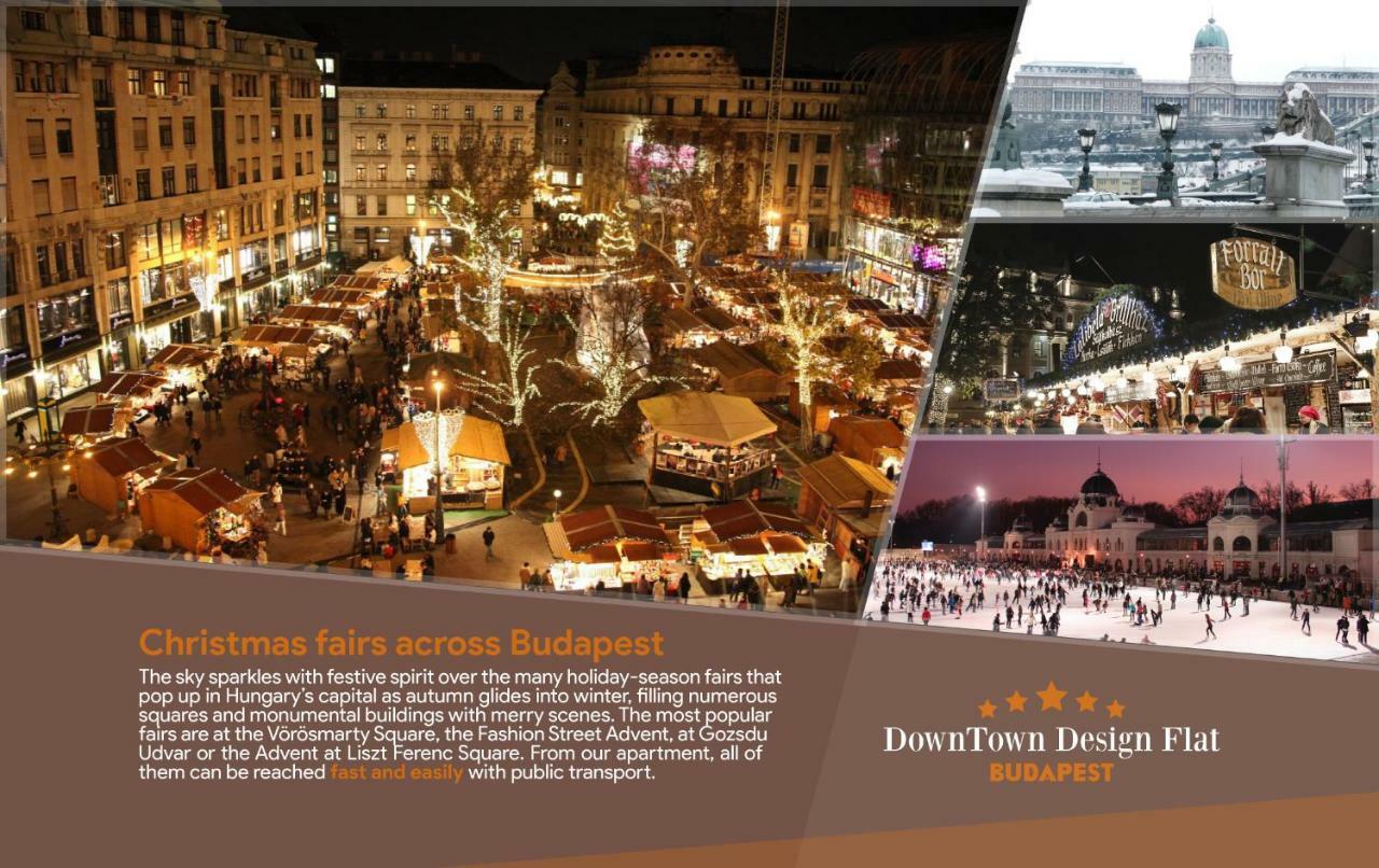 شقة Downtown Design Flat بودابست المظهر الخارجي الصورة